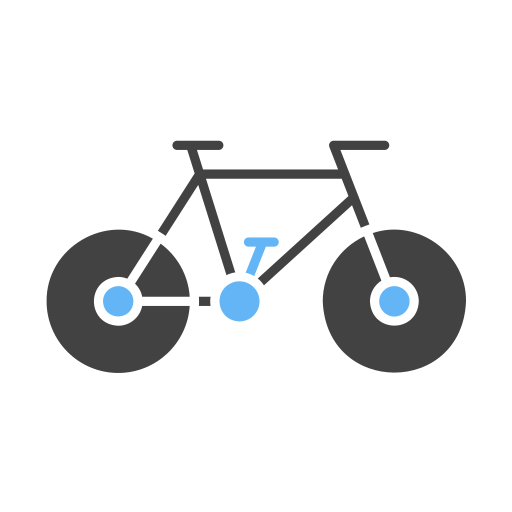 ciclo Generic Blue Ícone