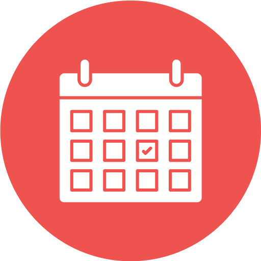 Schedule Generic Circular icon