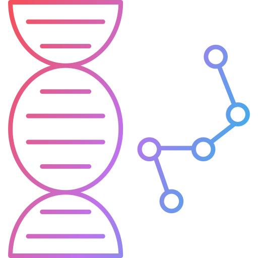 Genetic engineering Generic Gradient icon
