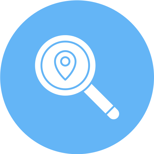 Search location Generic Circular icon