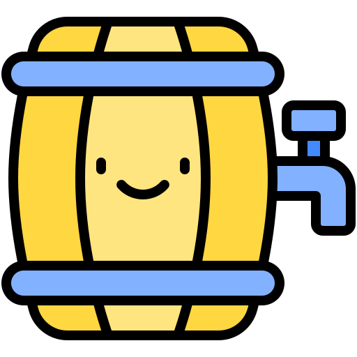 Barrel Generic Outline Color icon