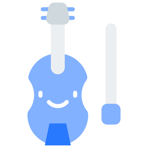 バイオリン Generic Blue icon