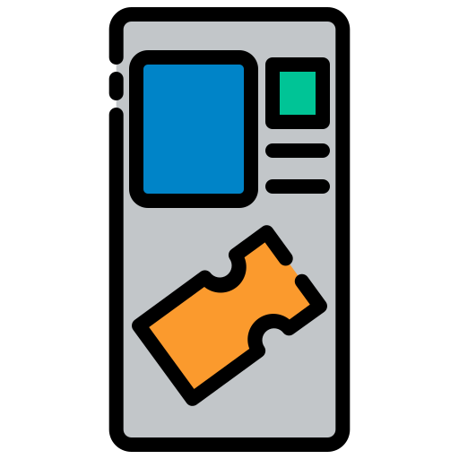 チケットボックス Generic Outline Color icon