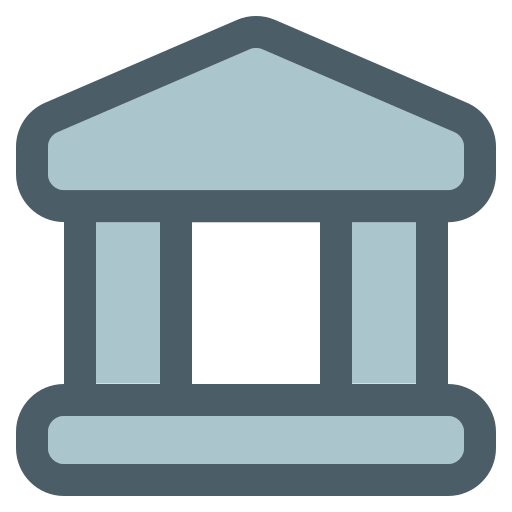 銀行 Generic Outline Color icon