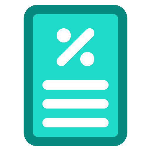 Tax Generic Outline Color icon