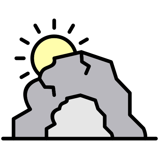 höhle Generic Outline Color icon