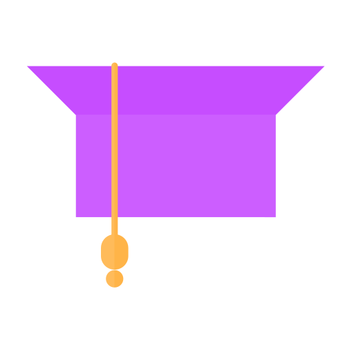 Graduate hat Generic Flat icon