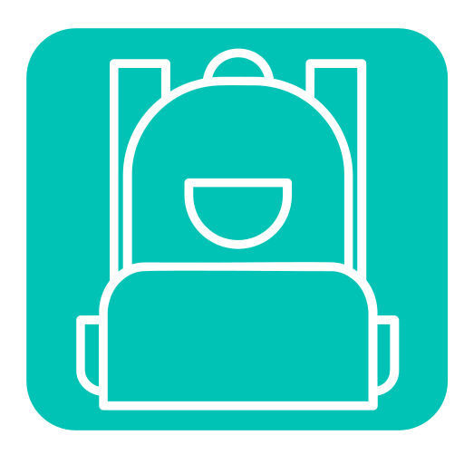 Backpack Generic Square icon