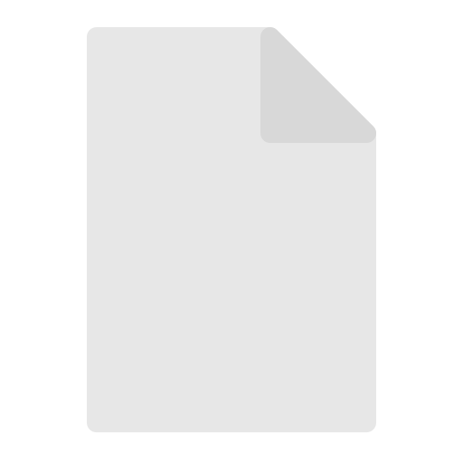 plik Generic Flat ikona
