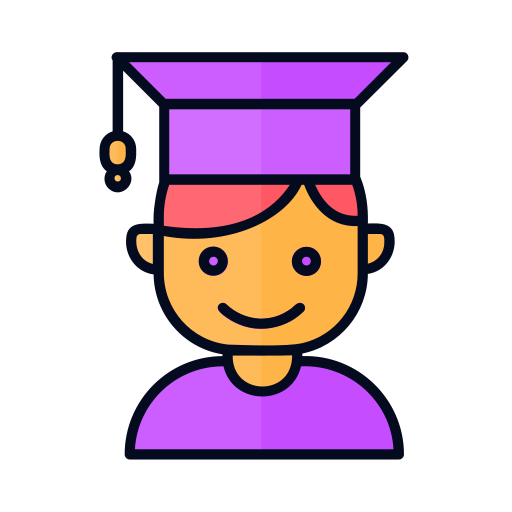 Graduate avatar Generic Outline Color icon