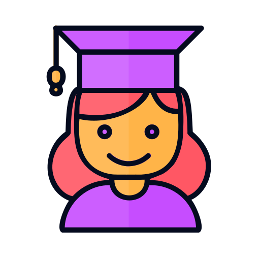 avatar graduado Generic Outline Color icono