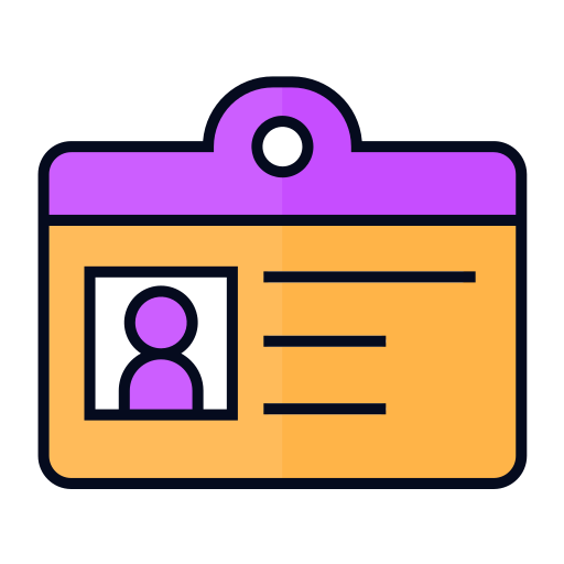 personalausweis Generic Outline Color icon
