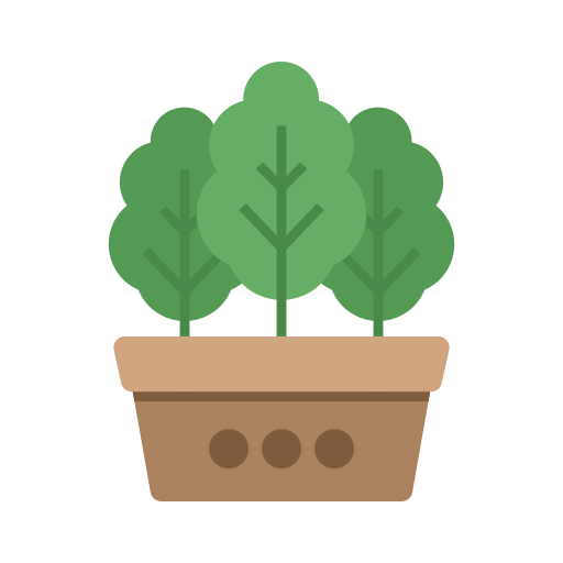 foglie d'albero Generic Flat icona