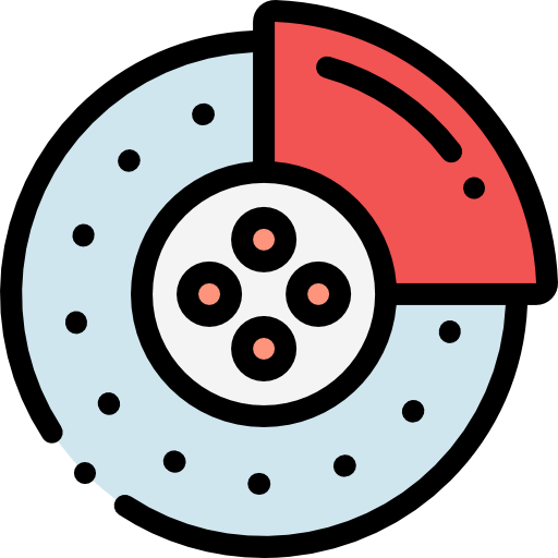 bremse Detailed Rounded Lineal color icon