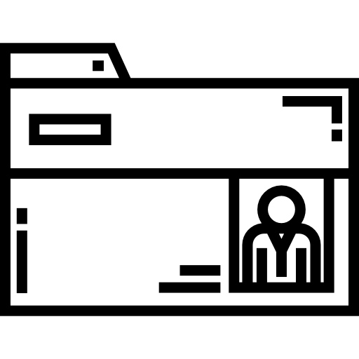 폴더 Detailed Straight Lineal icon