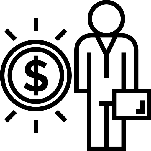 봉급 Detailed Straight Lineal icon
