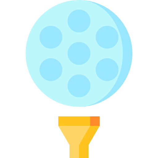 Golf ball Special Flat icon