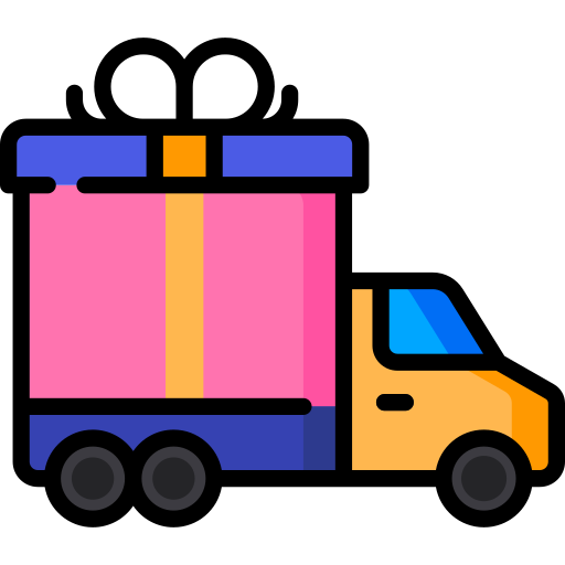 ciężarówka dostawcza Special Lineal color ikona
