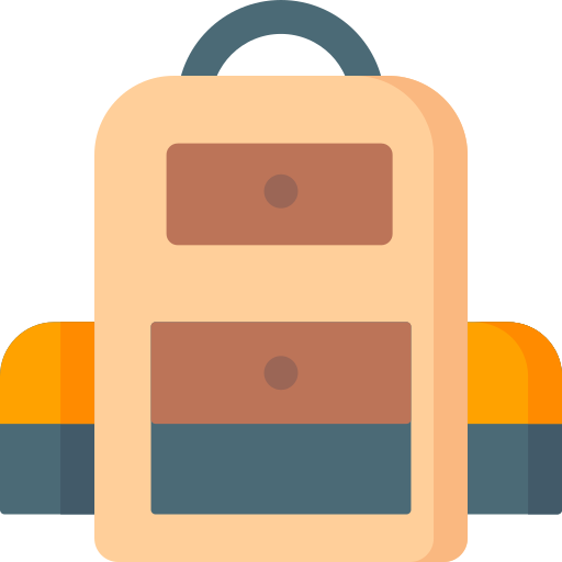 Backpack Special Flat icon