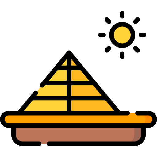pyramide Special Lineal color Icône