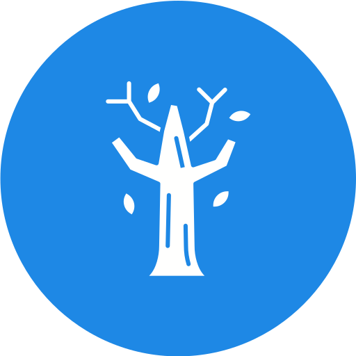 Árbol de hoja caduca Generic Circular icono