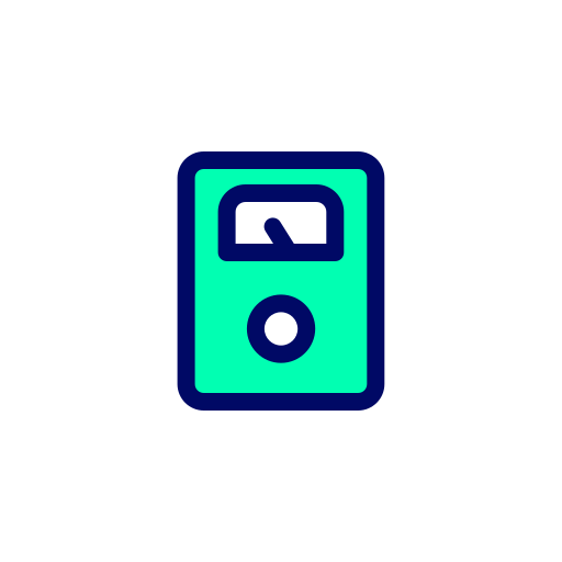 電圧計 Generic Fill & Lineal icon