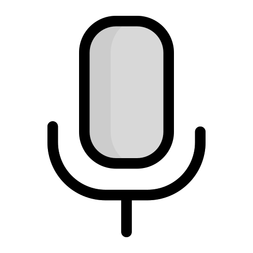 microphone Generic Outline Color Icône