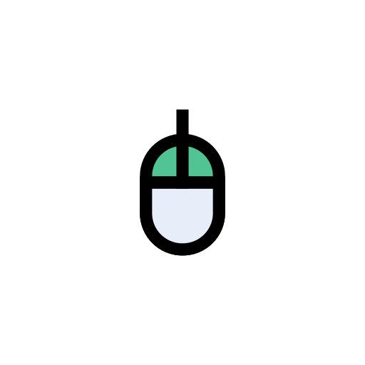컴퓨터 마우스 Vector Stall Lineal Color icon