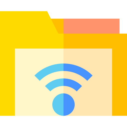 wifi Basic Straight Flat icona
