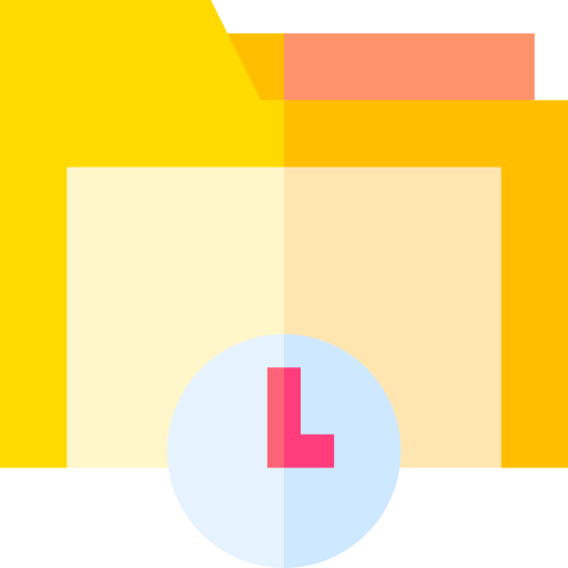 시계 Basic Straight Flat icon