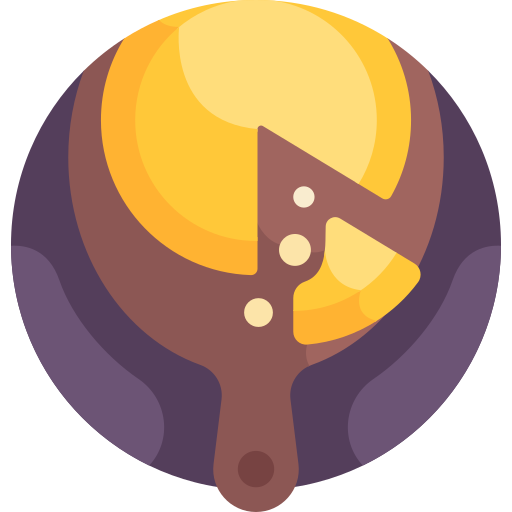 parmesano Detailed Flat Circular Flat icono