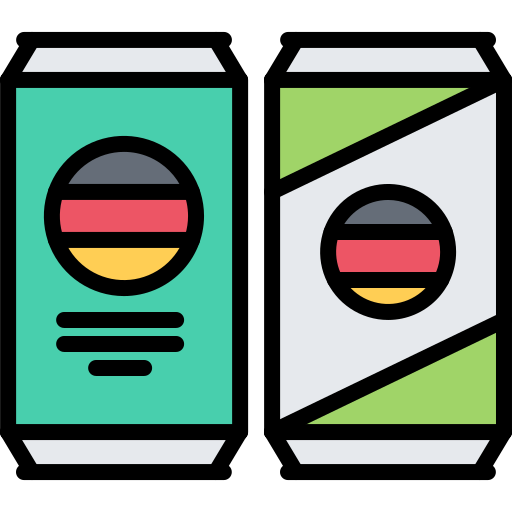 bier Coloring Color icoon