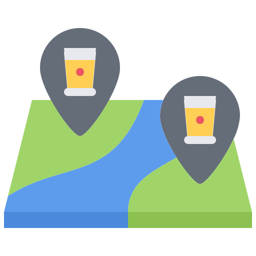 Пиво Coloring Flat иконка