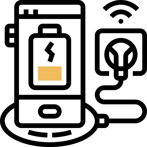 Беспроводная зарядка Meticulous Yellow shadow иконка