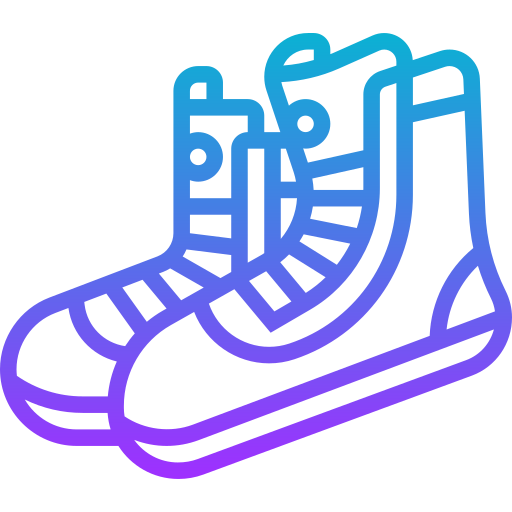 Boxing shoe Meticulous Gradient icon