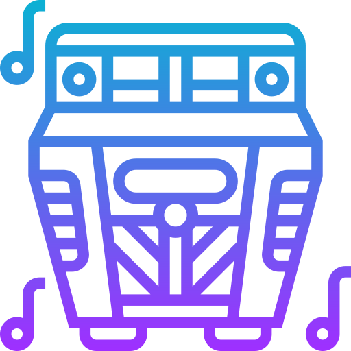 jukebox Meticulous Gradient icon
