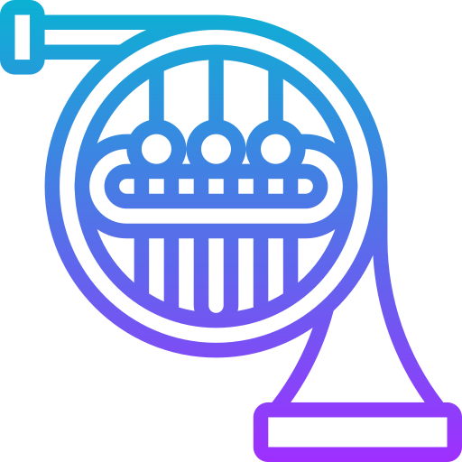 corno francese Meticulous Gradient icona