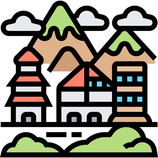 마을 Meticulous Lineal Color icon