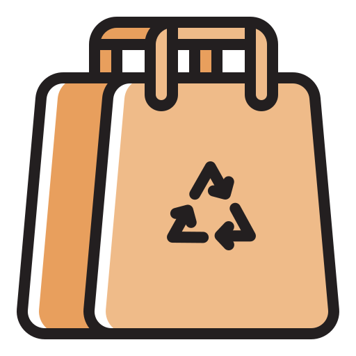 Paper bag Generic Color Omission icon