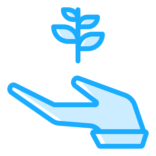 pflanzen Generic Blue icon