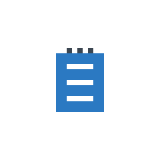 Notes Generic Blue icon