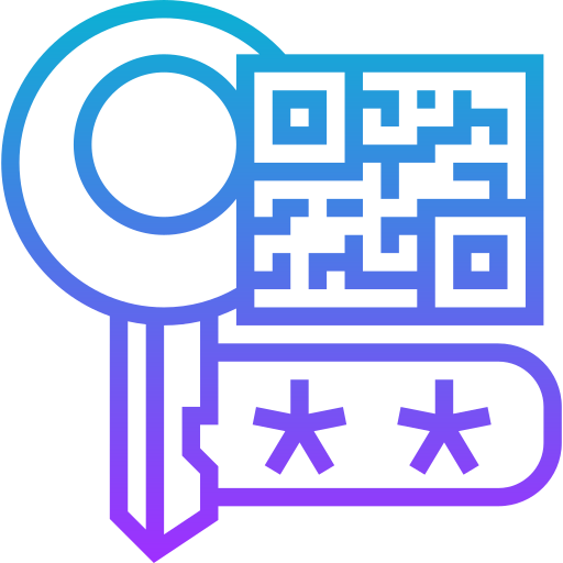データ暗号化 Meticulous Gradient icon