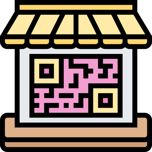 qr 코드 Meticulous Lineal Color icon