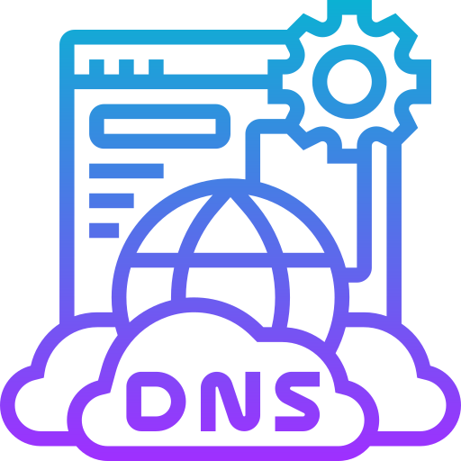 Dns Meticulous Gradient icon