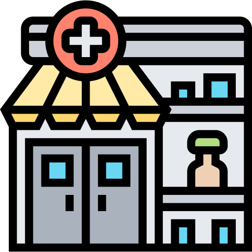Drugstore Meticulous Lineal Color icon