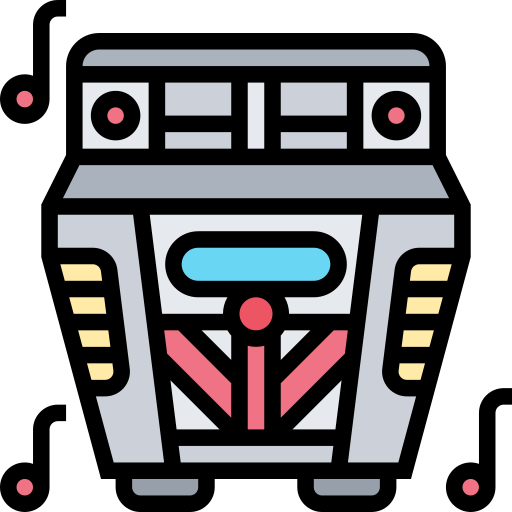Jukebox Meticulous Lineal Color icon