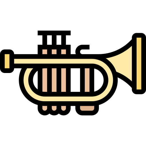 트럼펫 Meticulous Lineal Color icon