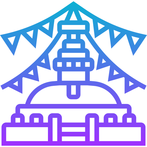 Buddhism Meticulous Gradient icon