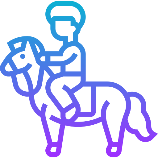 Катание на лошадях Meticulous Gradient иконка