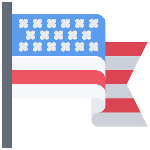 vlag Coloring Flat icoon